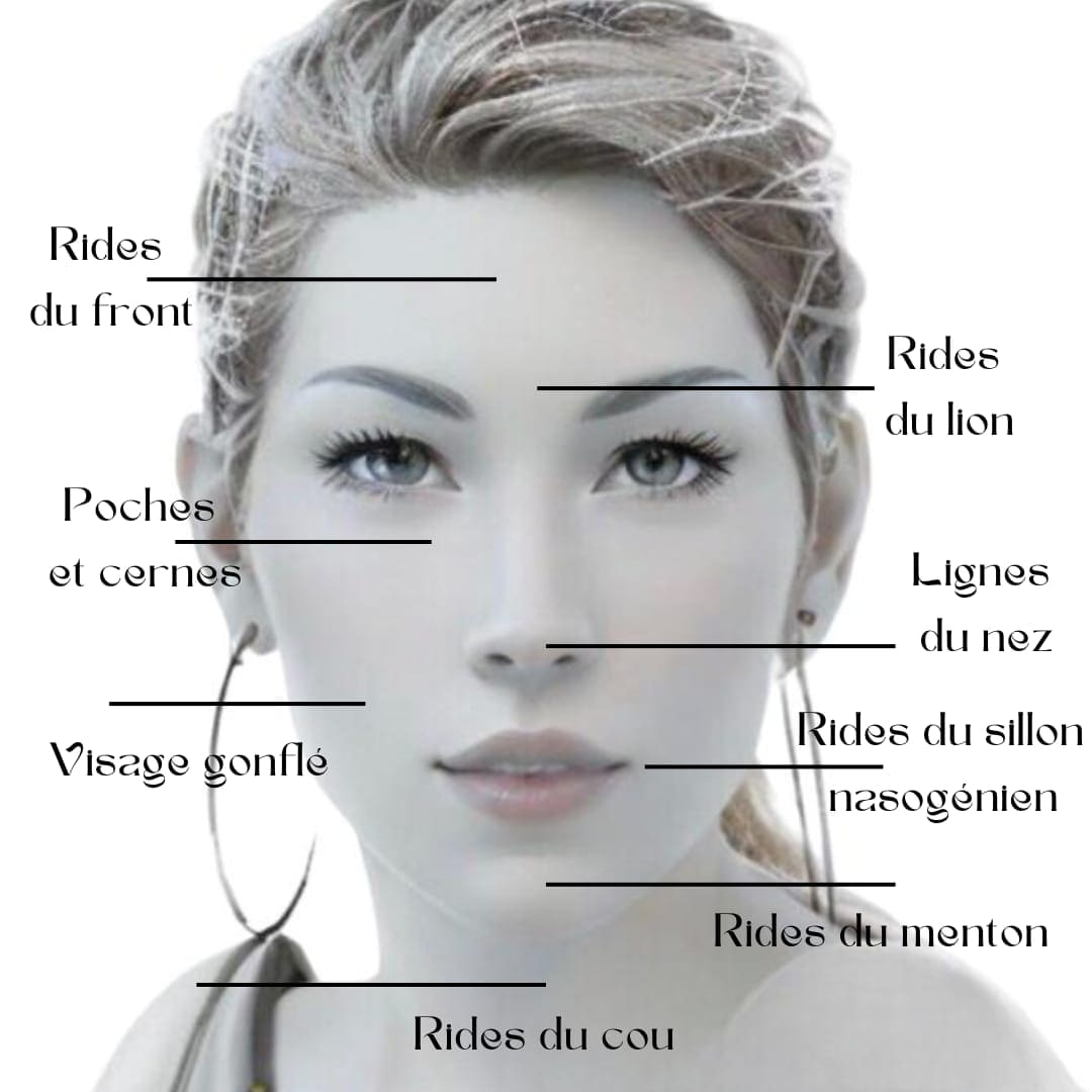 Drainage Lymphatique visage schéma